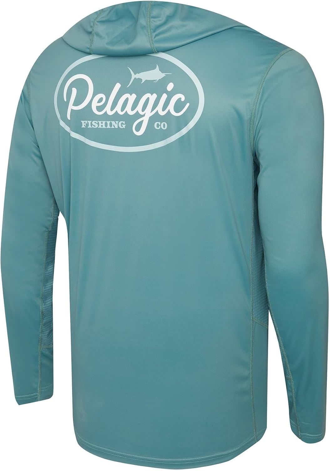 PELAGIC Apparel Men's Vaportek Circled Hooded Fishing Shirt