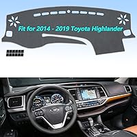 Vista 37 de AUQDD Alfombrilla de Cubierta de Tablero Compatible con Toyota Tundra 2007 2008 2009 2010 2011 2012 2013 / Toyota Sequoia 2008-2017, Alfombrilla