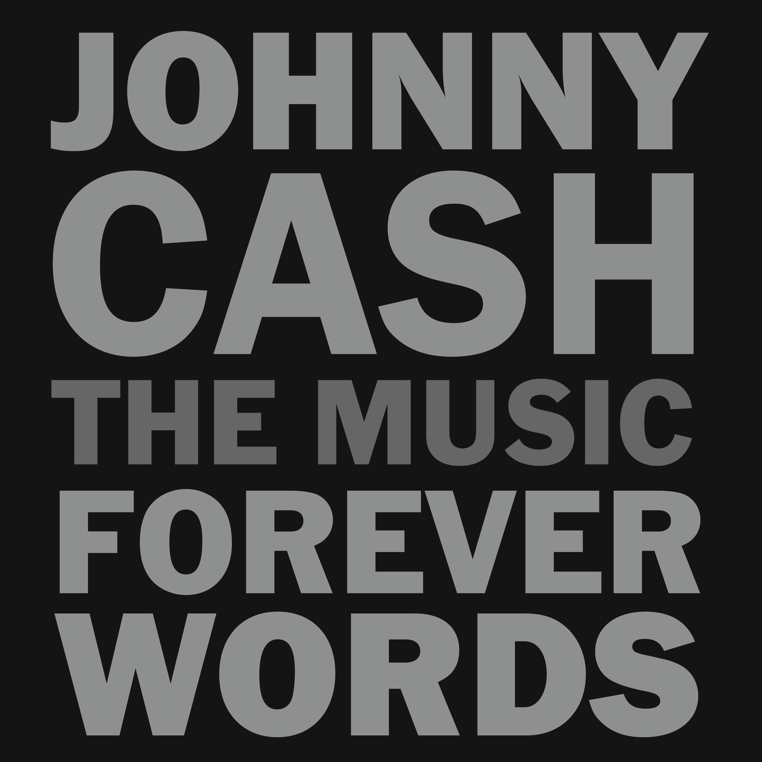 JOHNNY CASH - FOREVER WORDS - CD ALBUM BRAND NEW & SEALED