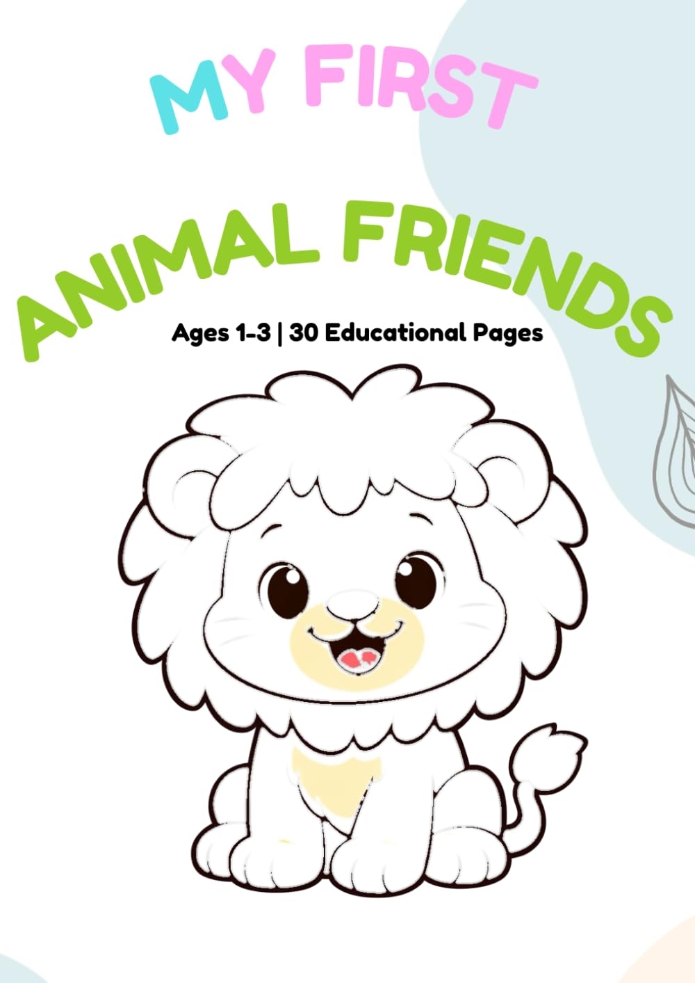 Happy Animal Friends Coloring Book