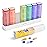 KOVIUU Weekly Pill Organizer 3X a Day, Detachable Pill Box 7 Day, Large 3 Times Daily Pill Case, Travel Pill Container Holder, Week Medication Dispenser Pillbox for Vitamin Supplement Medicine, White