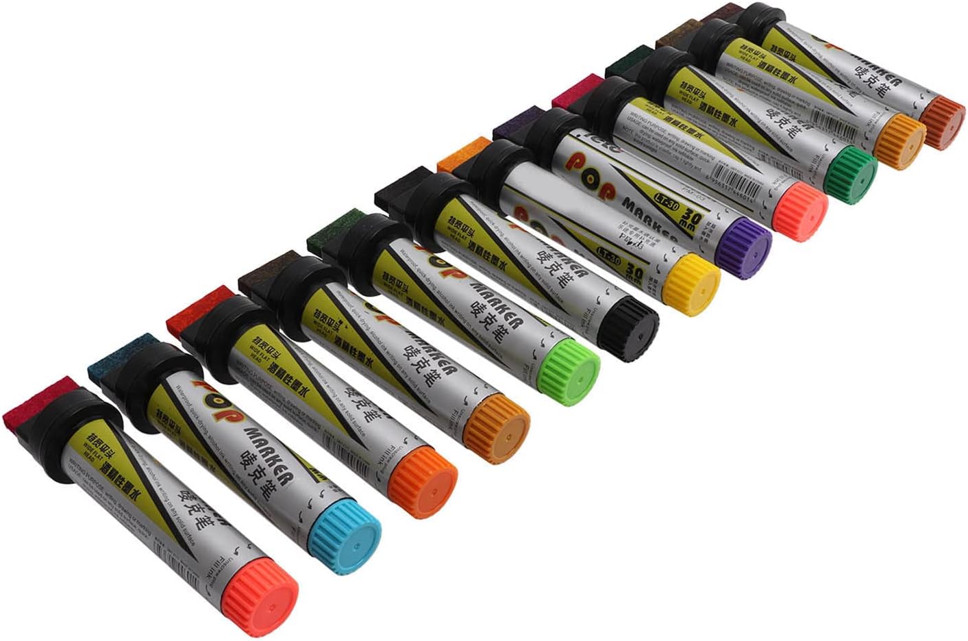 ペイントマーカー 明るい色の広告デザインの落書きのための壁画のための無毒の無害なマーカー 売却