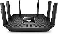 Vista 2 de Linksys Max-Stream AC4000 MU-MIMO Router Wi-Fi Tri-Banda, compatible con Alexa (EA9300) (Renovado)