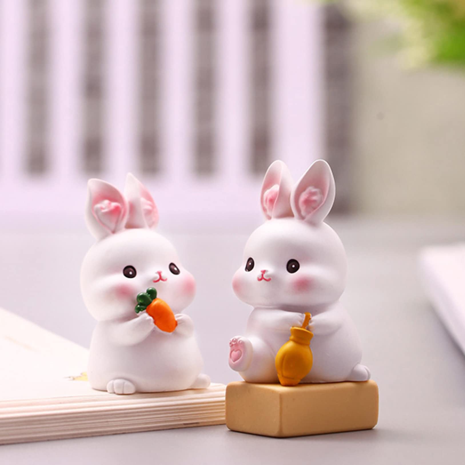 Amazon.co.jp: うさぎオブジェ ウサギ 置物 B*3 飾り 雑貨 インテリア