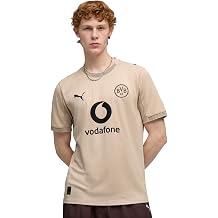 PUMA Mens BVB Special Edition Crew Neck Short Sleeve Jersey Replica Casual - Black