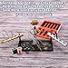 Alwonder Fly Tying Tool Bar Station Organizer Fishing Tools Caddy, Full Aluminum Alloy Portable Travel Fly Fishing Accessories Materials Tools Storage Holder Save More Space on Desktop