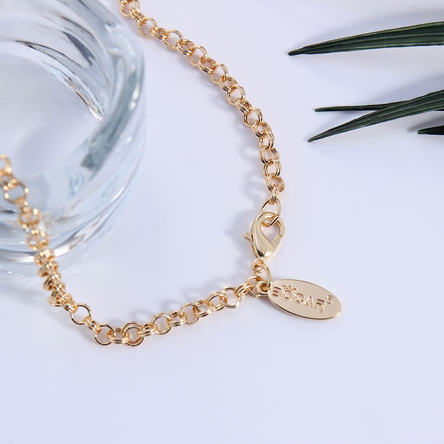 Bocar 2 Layer Long Beaded Necklace Crystal Beads Strand Fashion Jewelry for Women - Image 6