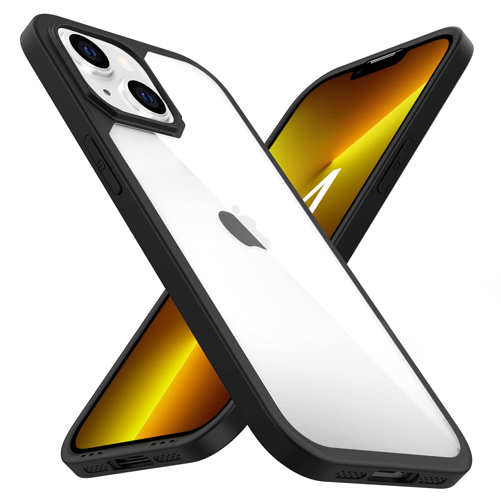 Amazon.co.jp: iPhone 14 ケース クリア【米軍MIL規格取得/衝撃吸収/PC