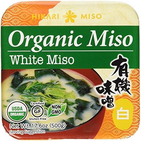 Hikari Organic Miso Paste, White, 17.6 oz