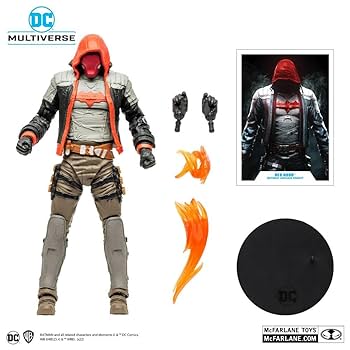 DCコレクティブル　レッドフード　7インチ　DCエッセンシャル　バットマン DC Collectables Batman: Arkham Knight - Red Hood 7