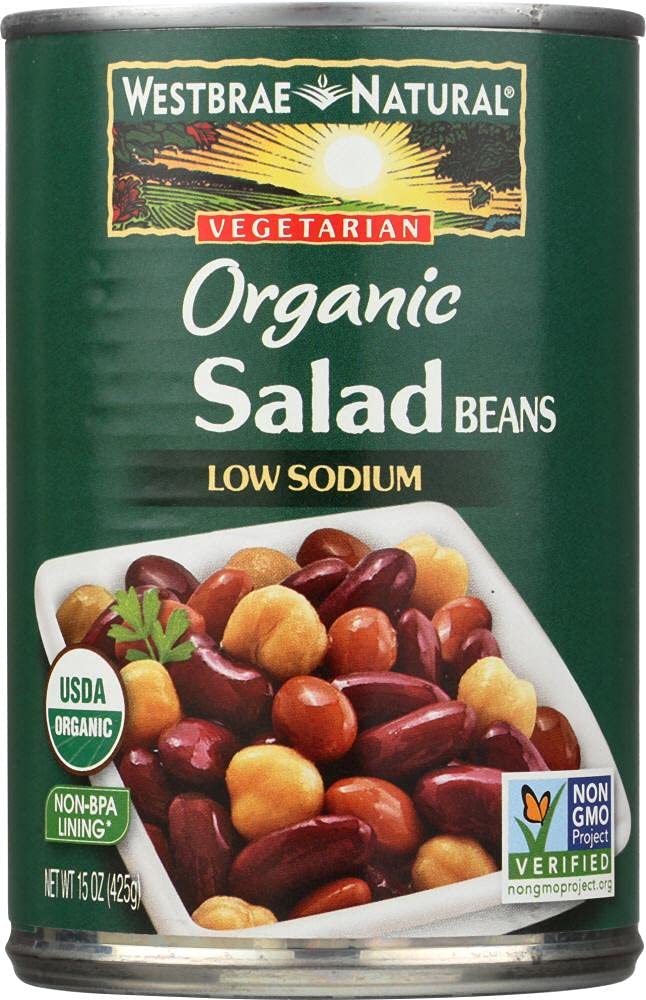 Westbrae Natural Organic Salad Beans - 15 oz