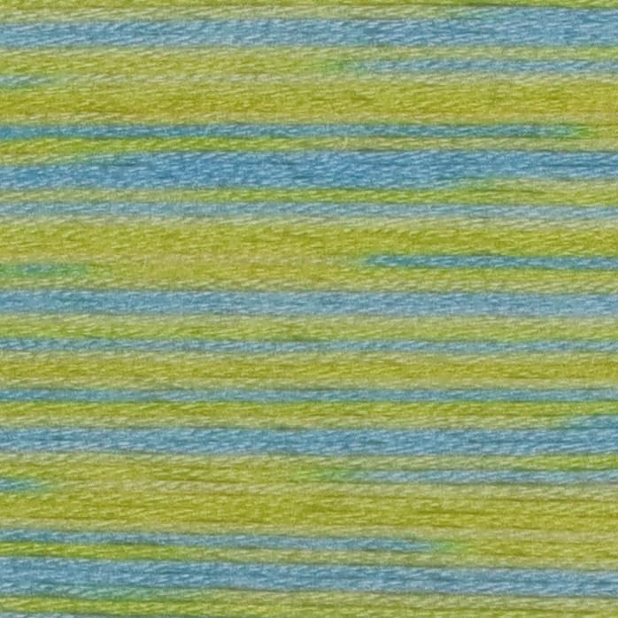 Image of KCS Big skeins of 25 Meters Size 25 Color Variegated Cross Stitch Stranded Threads,6 skeins,4060
