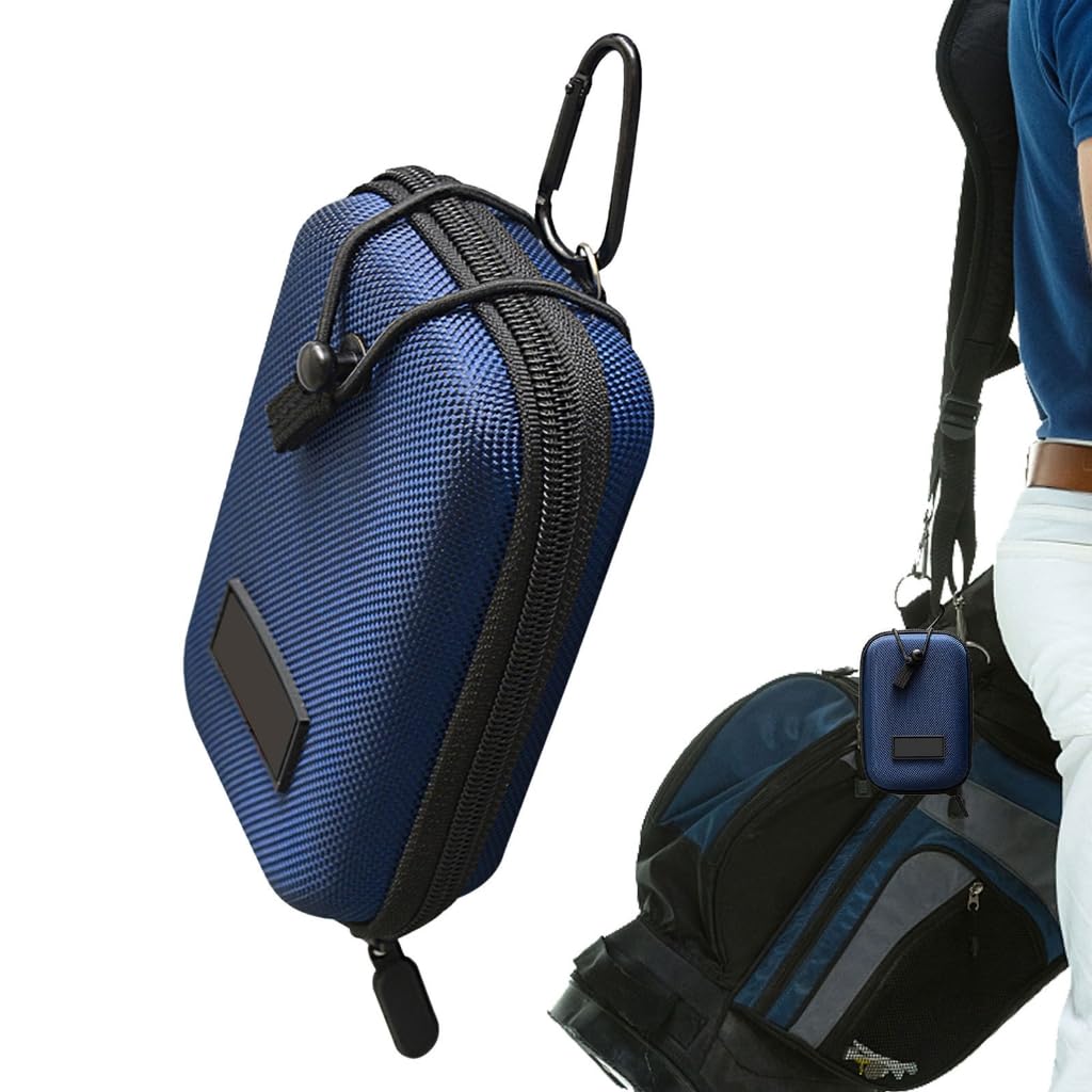 Entfernungsmesser Tasche Hartschalen Entfernungsmesser Entfernungsmesser Tragetasche mit Karabiner Gürtelclip für die meisten Marken, Normaler Stil
