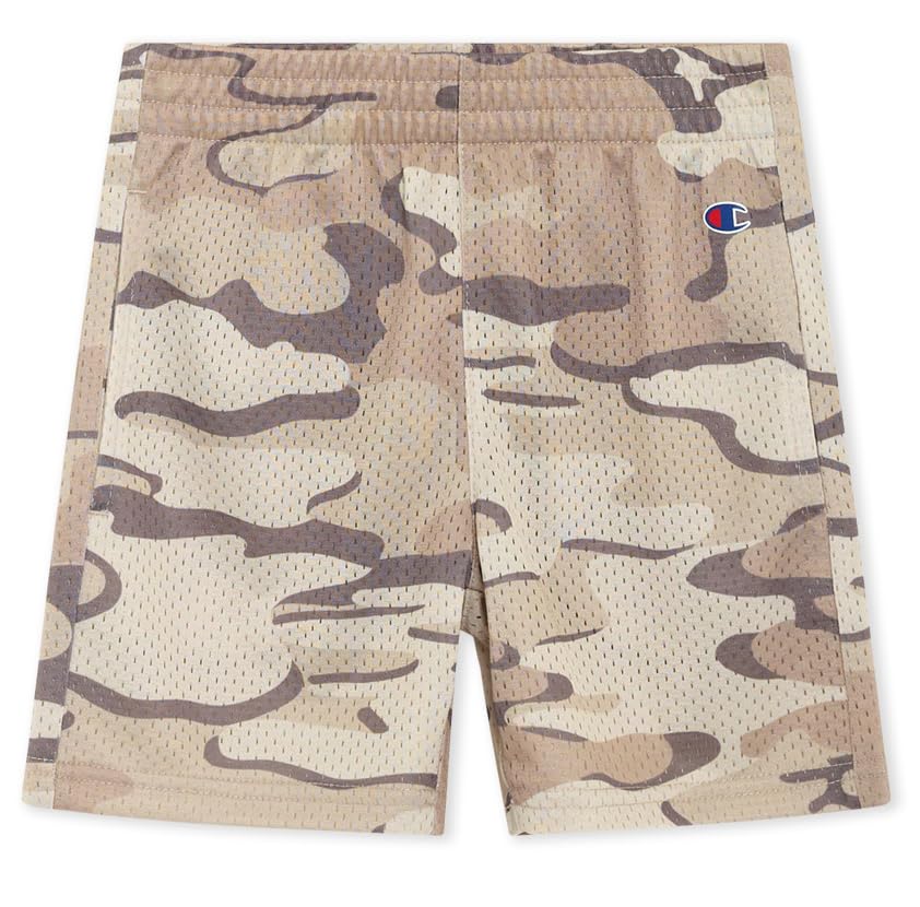 Image of Champion Boys 2 Piece Short Sleeve Shirt and Mesh Shorts Sets