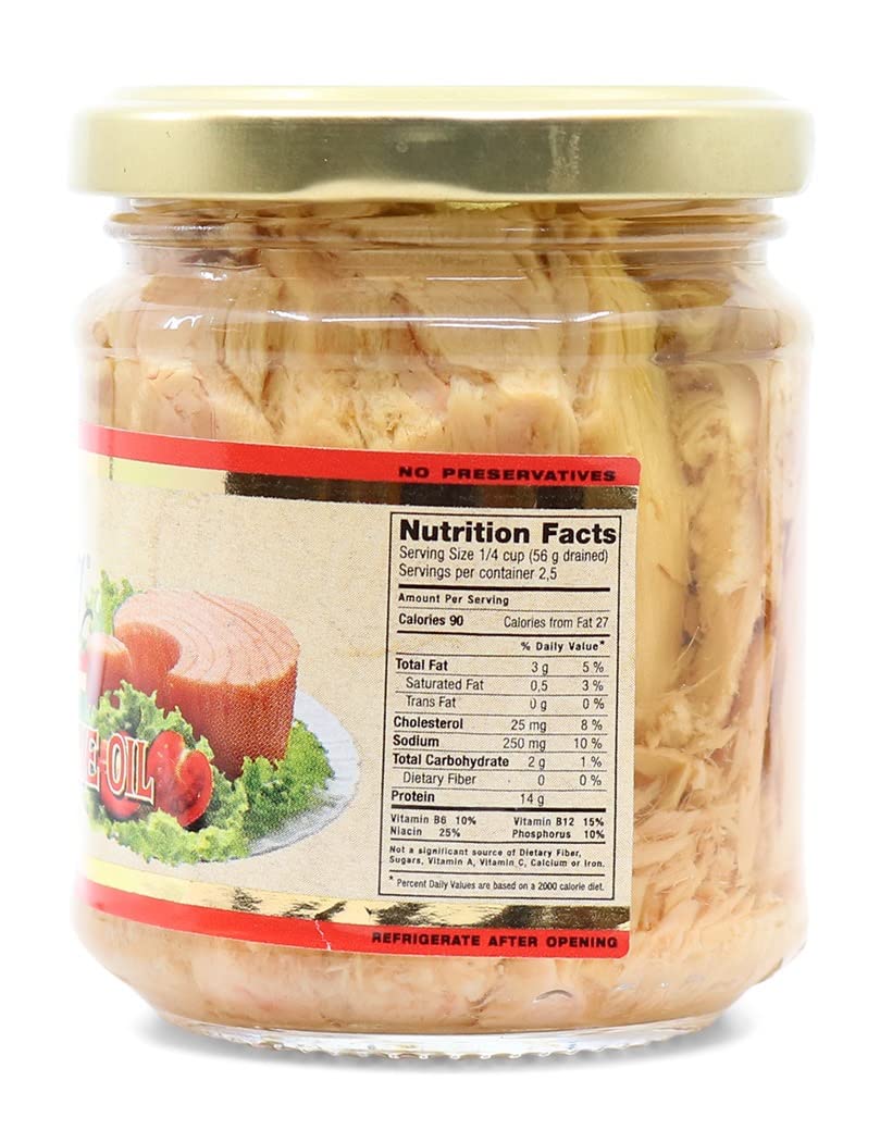 Vantia - Imported Sicilian Solid Tuna in Olive Oil, (2) - 6.75 oz. Jars
