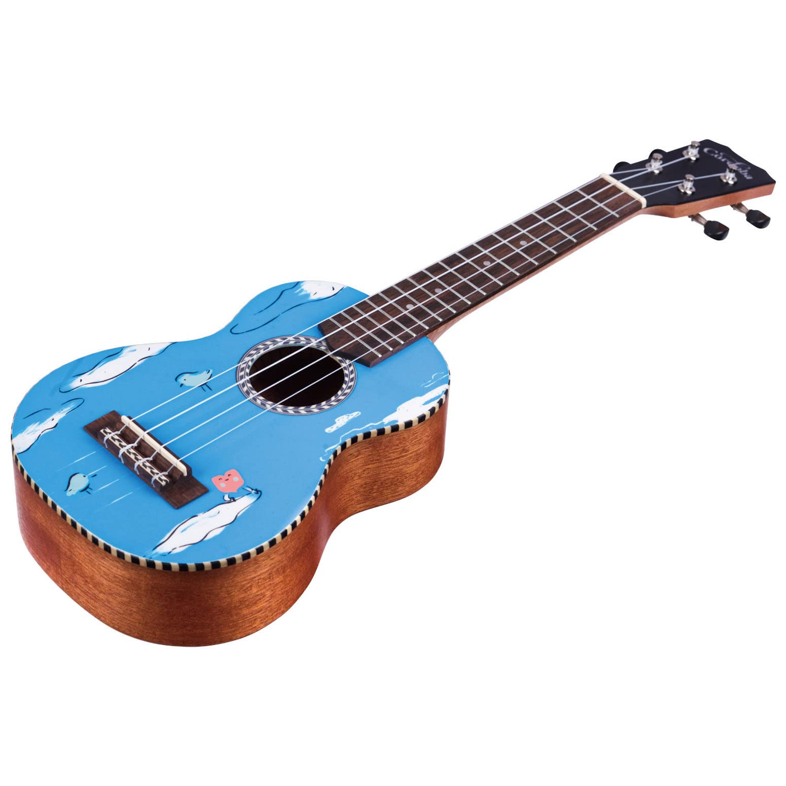 [正規品]タペストリー♡ウクレレ♡105×105♡ネイビーブルー♡ハワイアン ヤマハ】4. ブルー・ハワイ- 楽譜+CD - はじめよう！ウクレレ やさしい