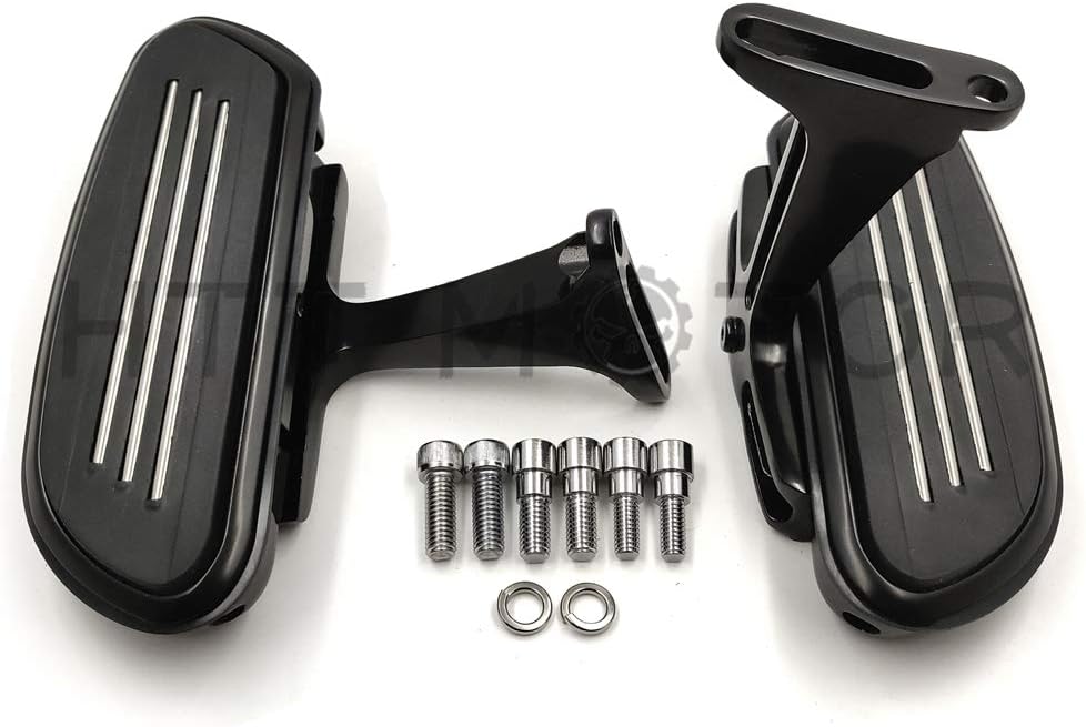 HTTMT MT216-123+216-122- Streamline Passenger Footboard Floorboard Mounting Bracket Compatible with 93-19 Touring Trike