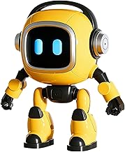 AI Robot Companion   Voice Interactive Learning Robot, Smart Gesture Control Toy, Educational Speech Response | Programmable STEM Assistant for Kids Teens Home Play Creative Activities