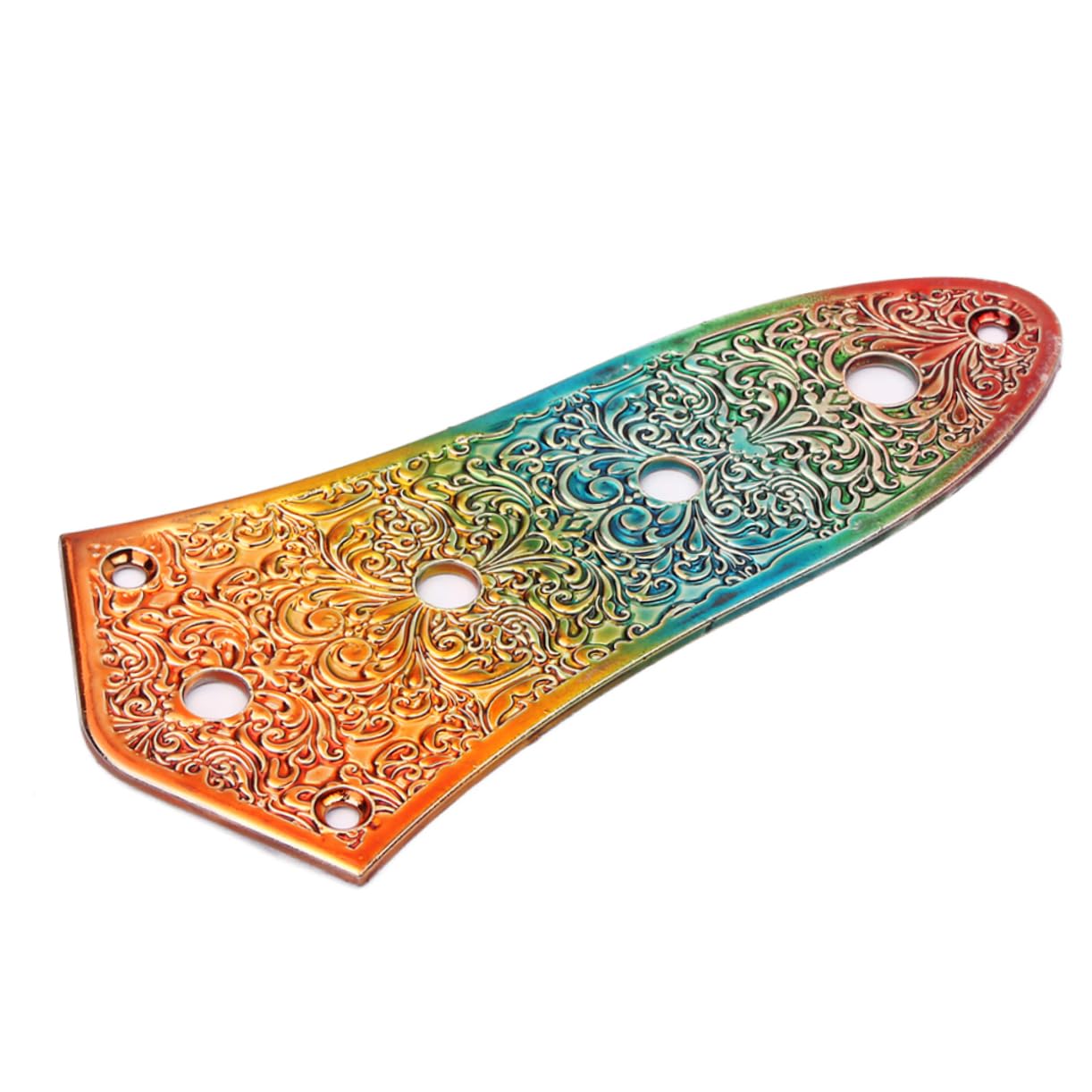 Wakauto 4 Control Plate Bass Plate Guitar Accessories Metal