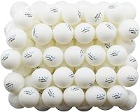 MAPOL 50-Pack White 3-Star Table Tennis Balls - Premium Training Ping Pong Balls for Spin Control & Durable Play