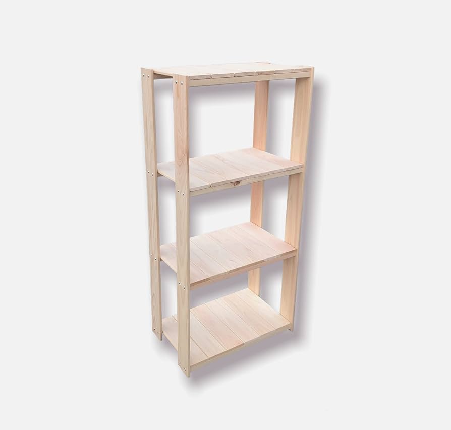ウッドシェルフ　ウッドラック　白木色(塗装済) ウッドシェルフ ウッドラック 白木色(塗装済) ウッドシェルフ