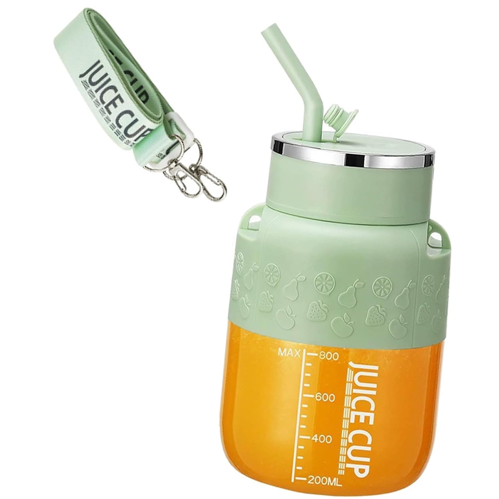 PENCHEAK USB 1000mAh Battery 700ml Portable Juicer with Ice Crush, for Outdoor Protein Shakes USB Rechargeable Blenders