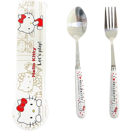 Hello Kitty Spoon and Fork Set
