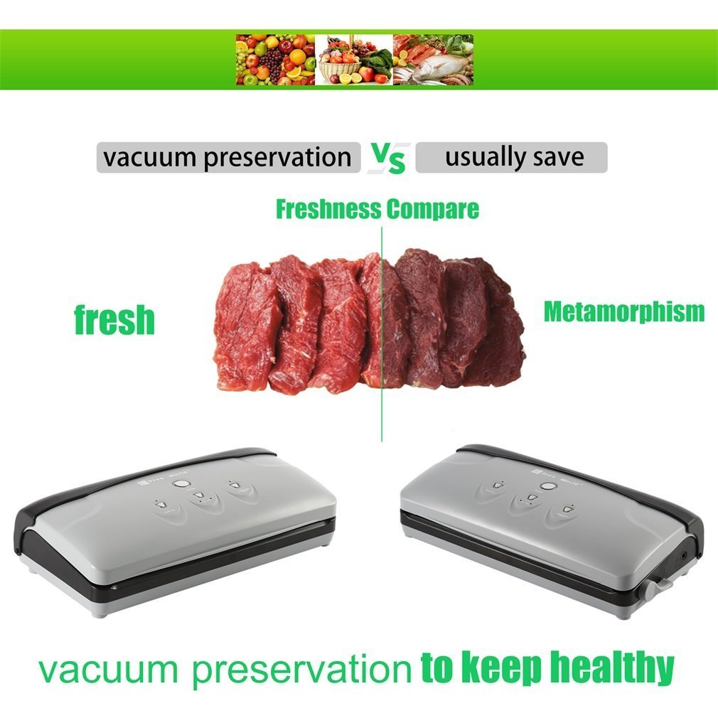 Vacuum Food Sealer, LESHP Lower Noise Packing Machine Vacuum Food Heat
