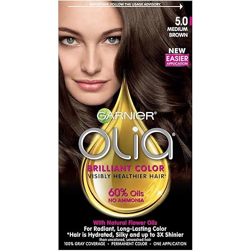 Vista 58 de Garnier Olia - Tinte para el cabello libre de amoníaco [4.0], marrón oscuro, 1 unidad (paquete de 4)