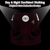 Vista 4 de BEAUTYZOO - Juego de arnés y correa para perros y gatos pequeños, extrapequeños y medianos, arnés tipo chaleco fácil de poner, antiasfixia