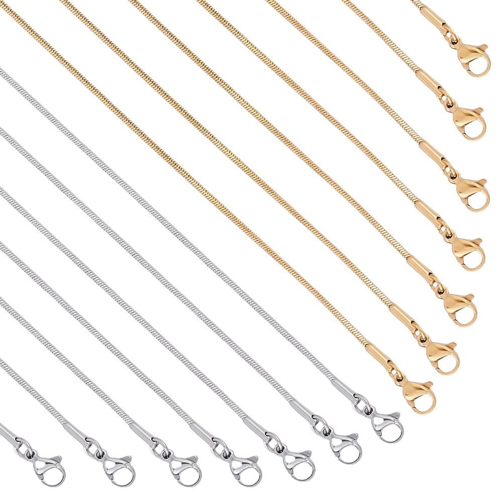 Chaîne serpent acier inoxydable pour atelier création bijoux et cadeaux personnalisés faits main
