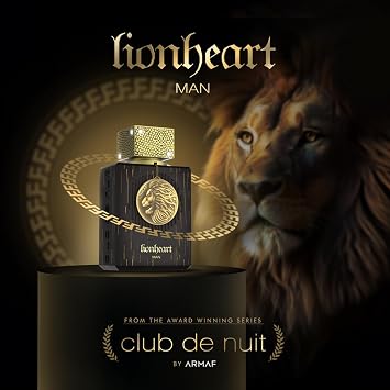 Armaf Club De Nuit Lion Heart Edp SPR 3.4 Floz (Clean)