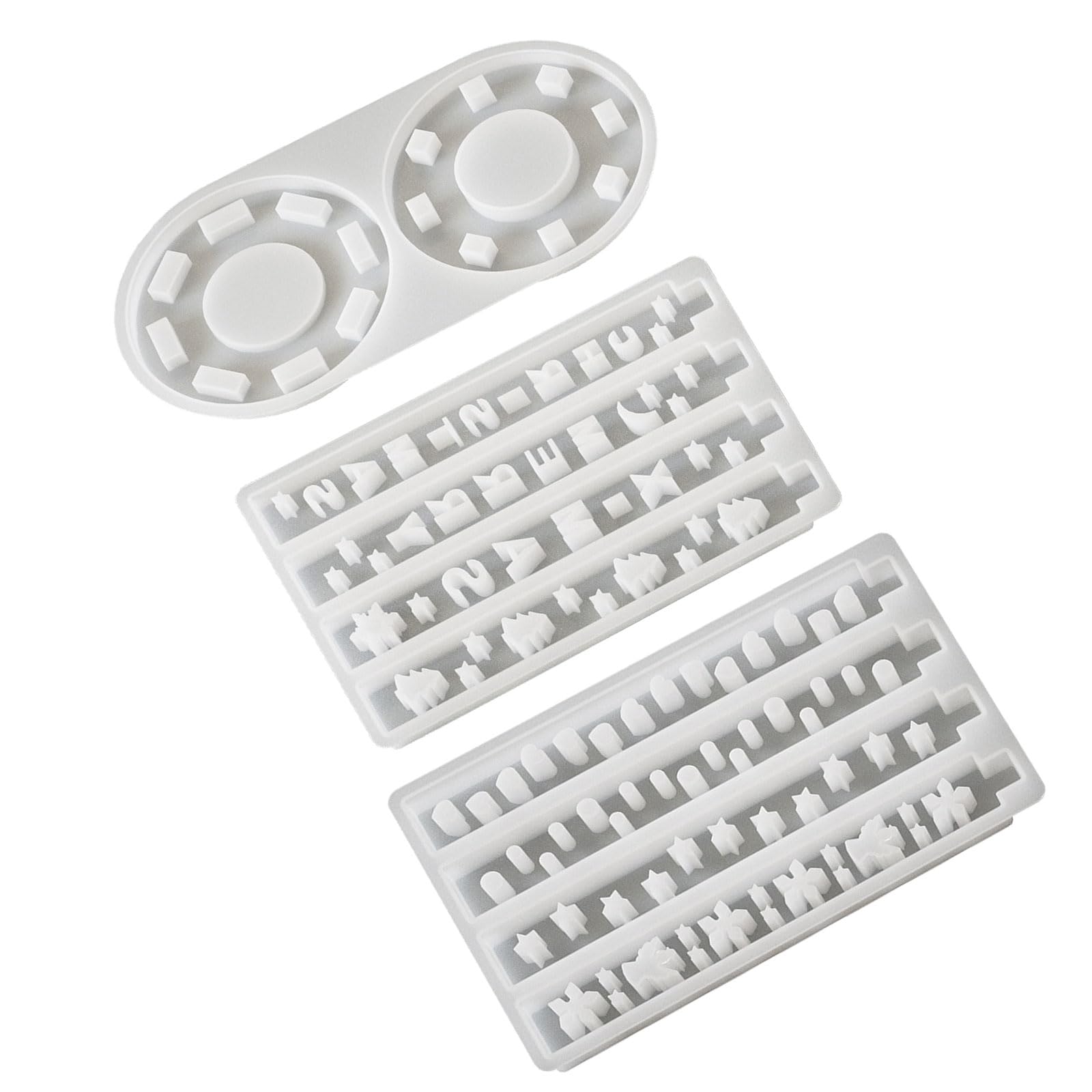 Moule rond en silicone robuste pour lampe design de table de fete