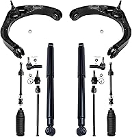 Vista 1280 de Detroit Axle - Kit de suspensión delantera de 10 piezas para Chevy Aveo Aveo5 Pontiac G3 Wave 2 Ready Struts Assembly 2 Enlaces de barra