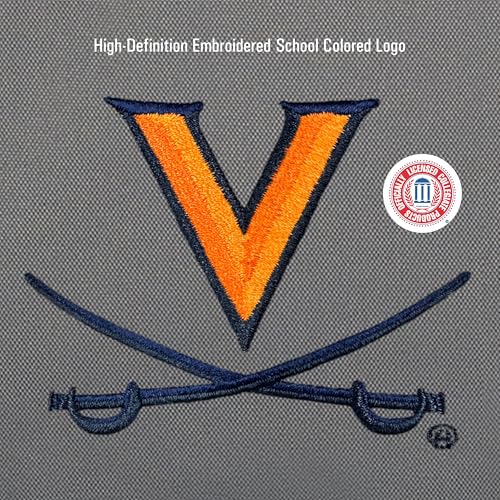 Image of JanSport NCAA Officially Licensed Backpack, Virginia Cavaliers, Superbreak Plus with Padded 15'' Laptop Sleeve, Spacious Computer Bag for Men & Women, Durable Daypack with Bottle Pocket, Graphite Grey