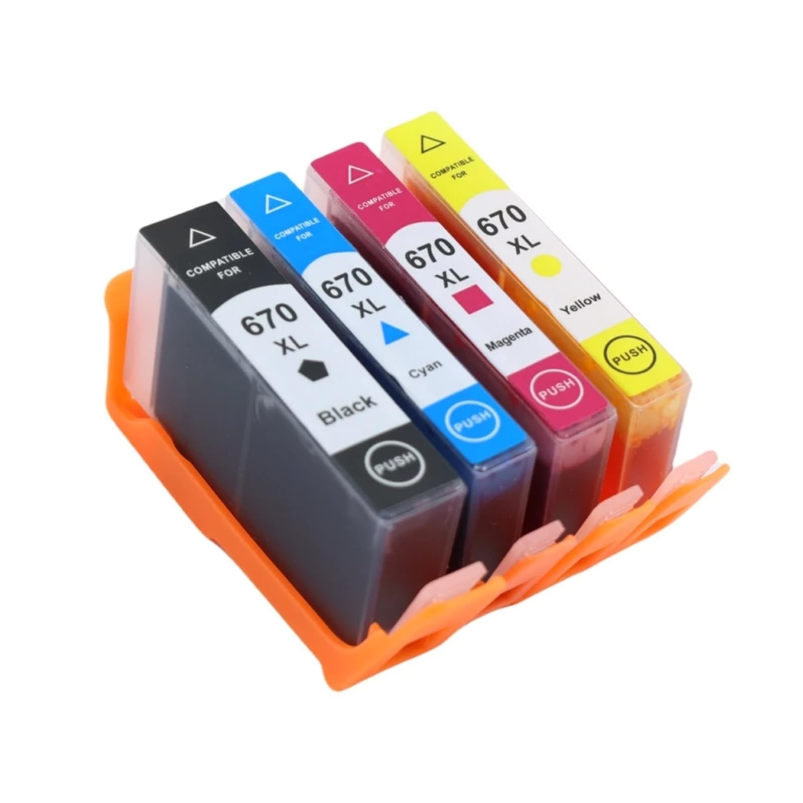 Cartucce d'inchiostro 670XL compatibili for HP DeskJet 3525 4615 4620