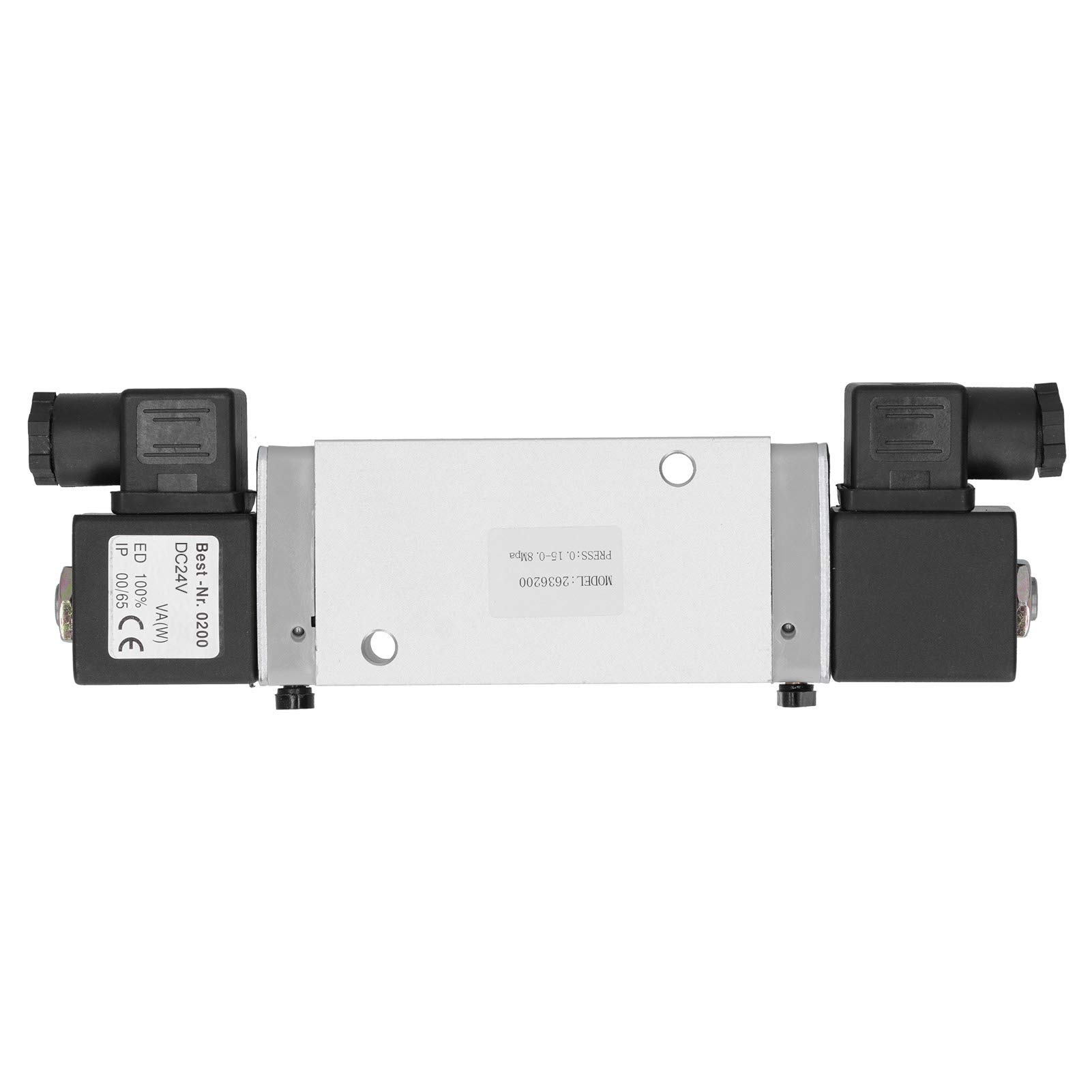 Válvula Solenoide de 2 Posiciones y 5 Vías Suministros Industriales Controlados Electrónicamente G1/4in 2636200 (CC 24 V)