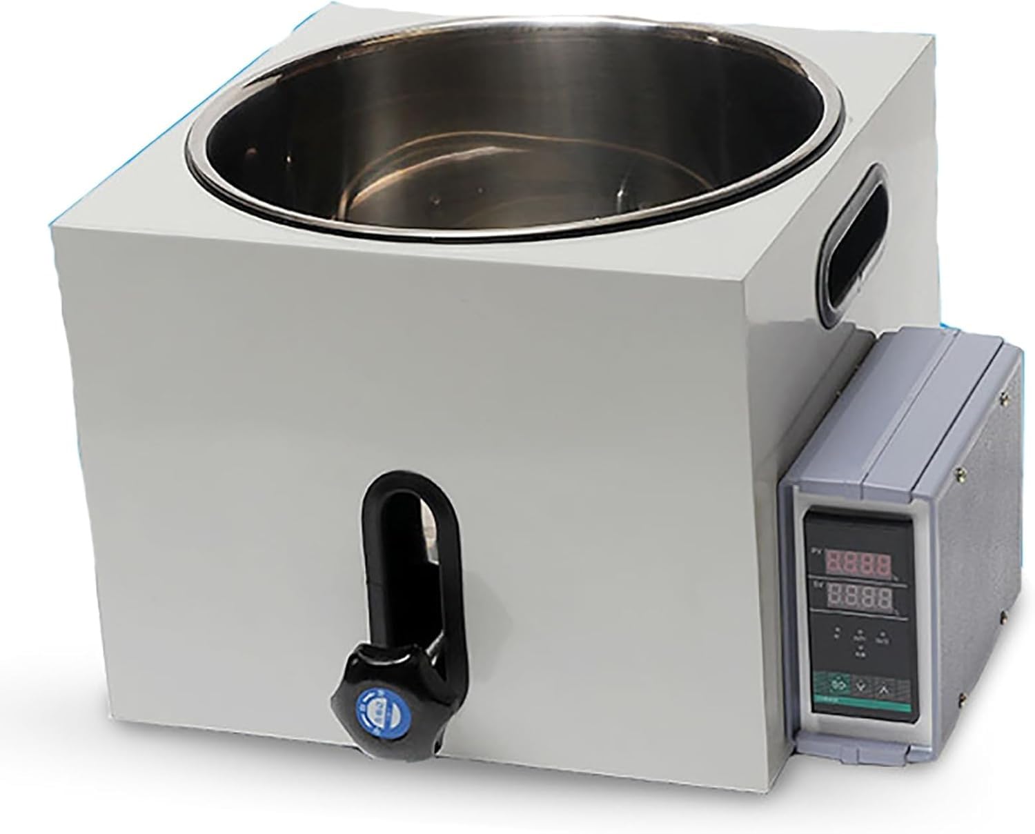 Digital Water Bath, 5L Lab Water Bath, Lift Type Digital Heating Devices, Stainless Steel Liner Thermostatic Heater Equipment, LED Display, Precise Temperature Control, for Laboratory Experiment, Chem