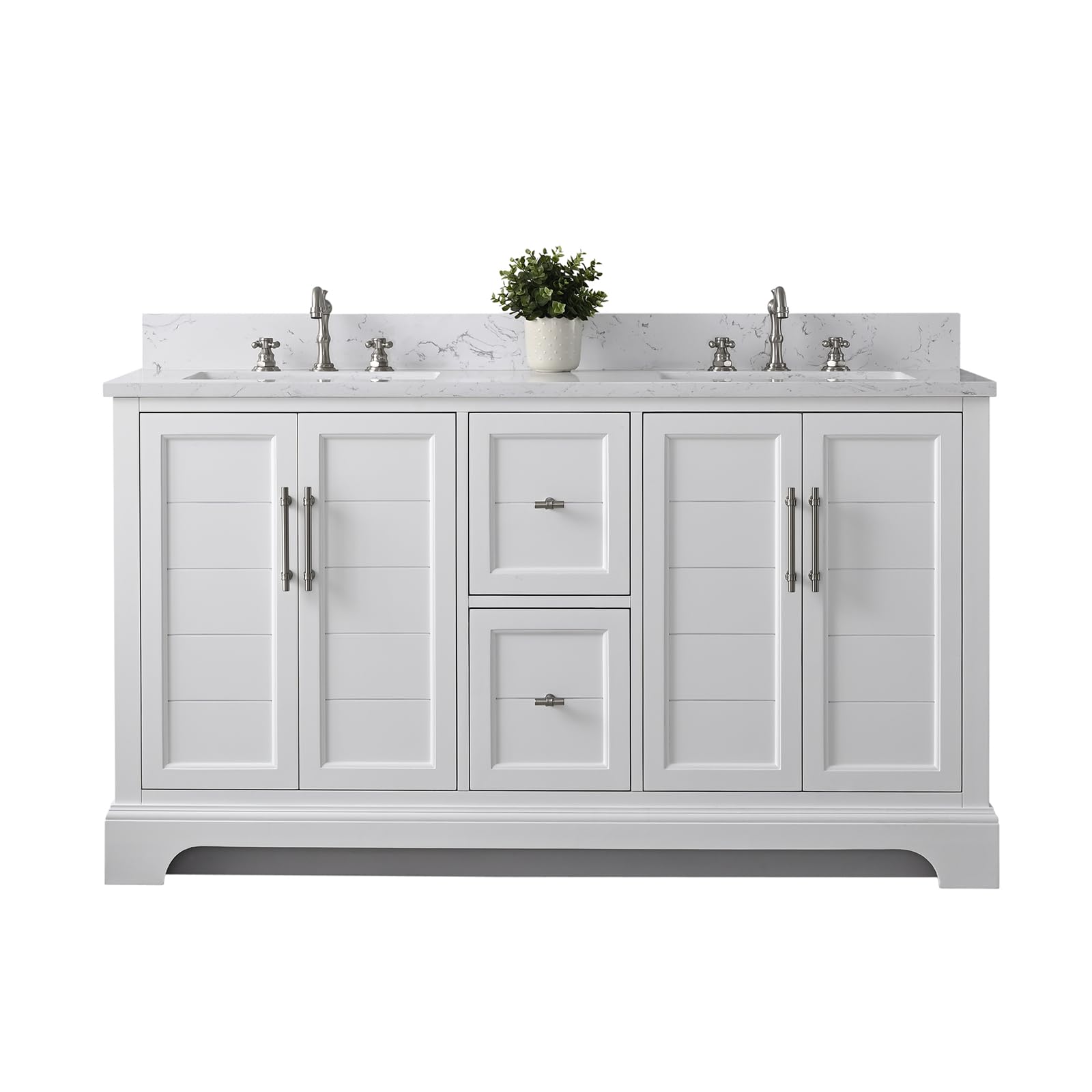 HOMEBEYOND 60 Inch Vanity