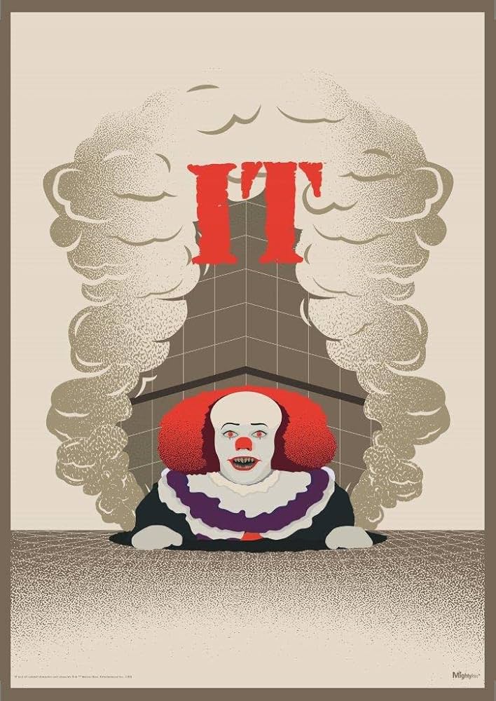 Amazon.com: MIGHTYPRINT IT 1990 - Vintage Pennywise