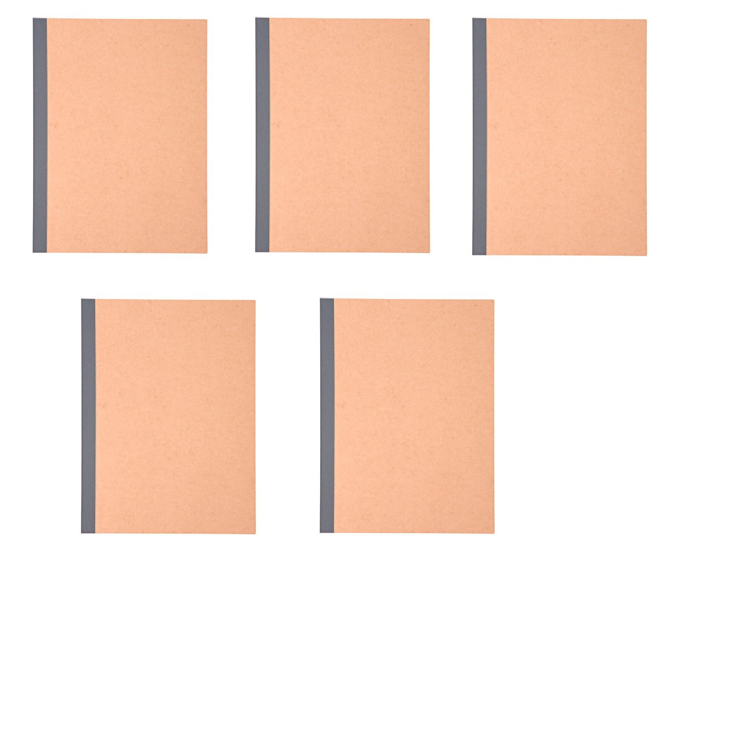 MoMA Muji ordinateur portable B5 6 ㎜ Feuilles – Lot de 5books
