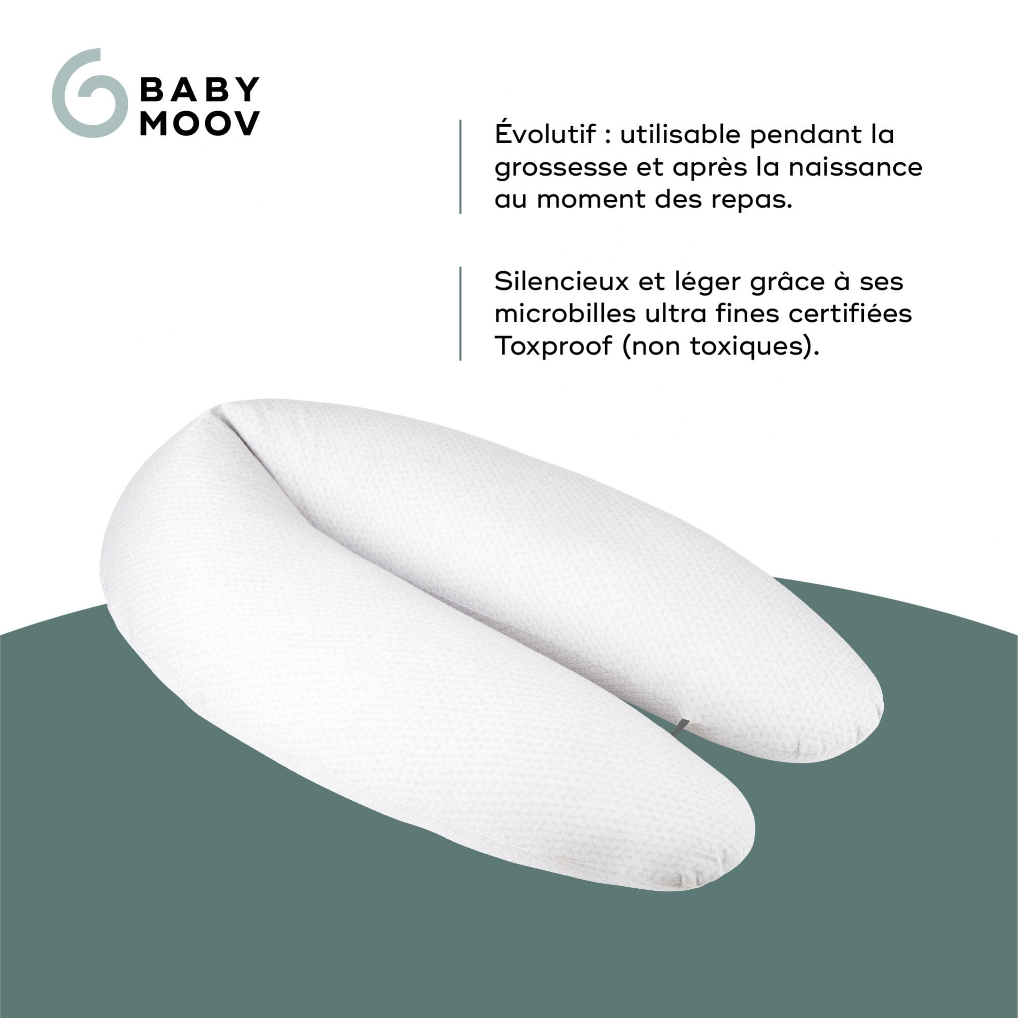 Coussin de Grossesse Babymoov B.Love - Mineral Grey
