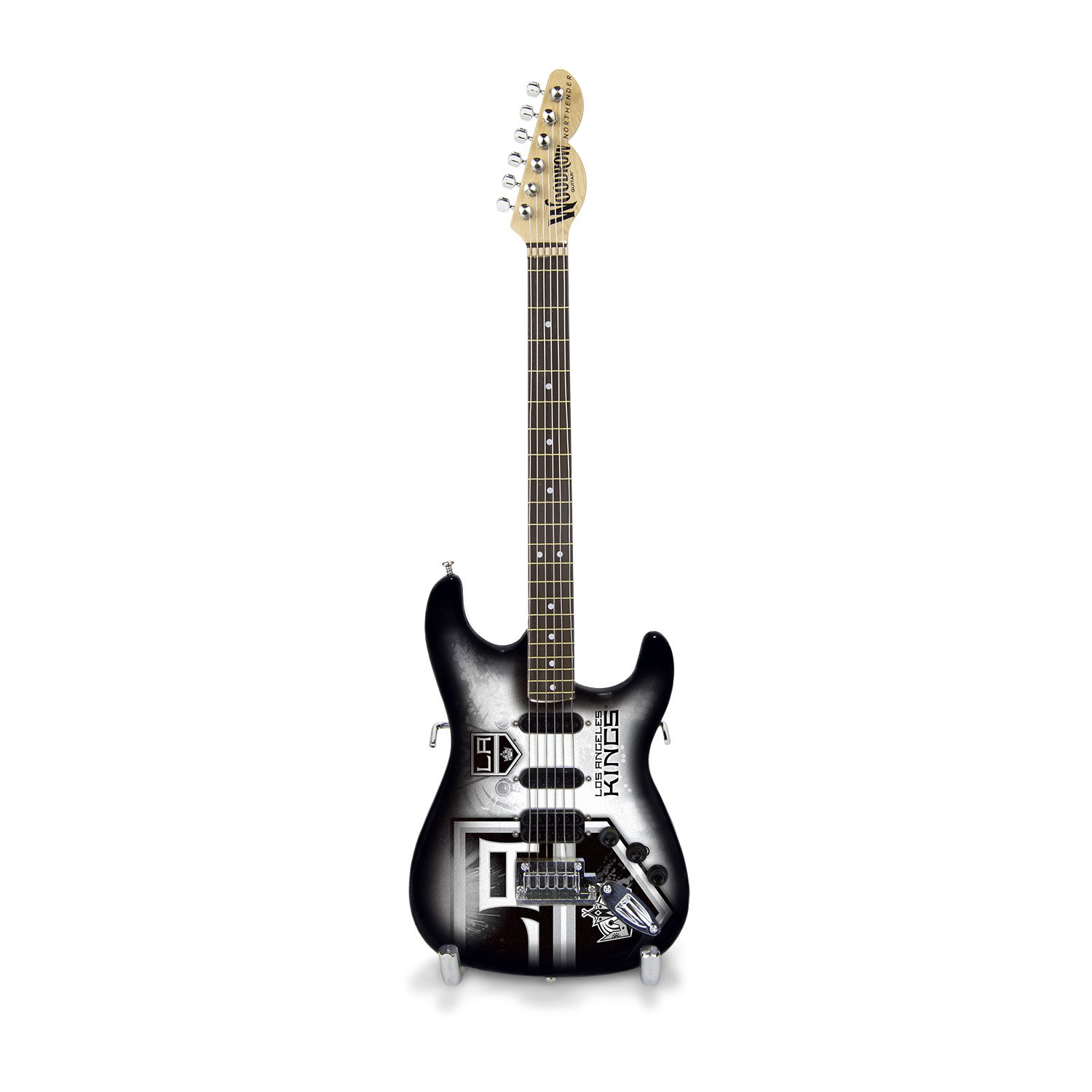 The Sports Vault NHL Unisex Woodrow Guitar NHL Collectible Mini NorthEnder Guitar