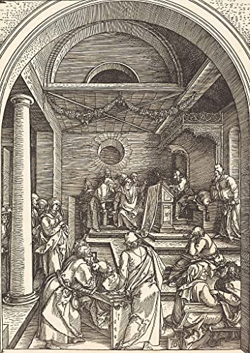 Impression d'affiches Le Christ parmi les médecins Dürer haut de gamme
