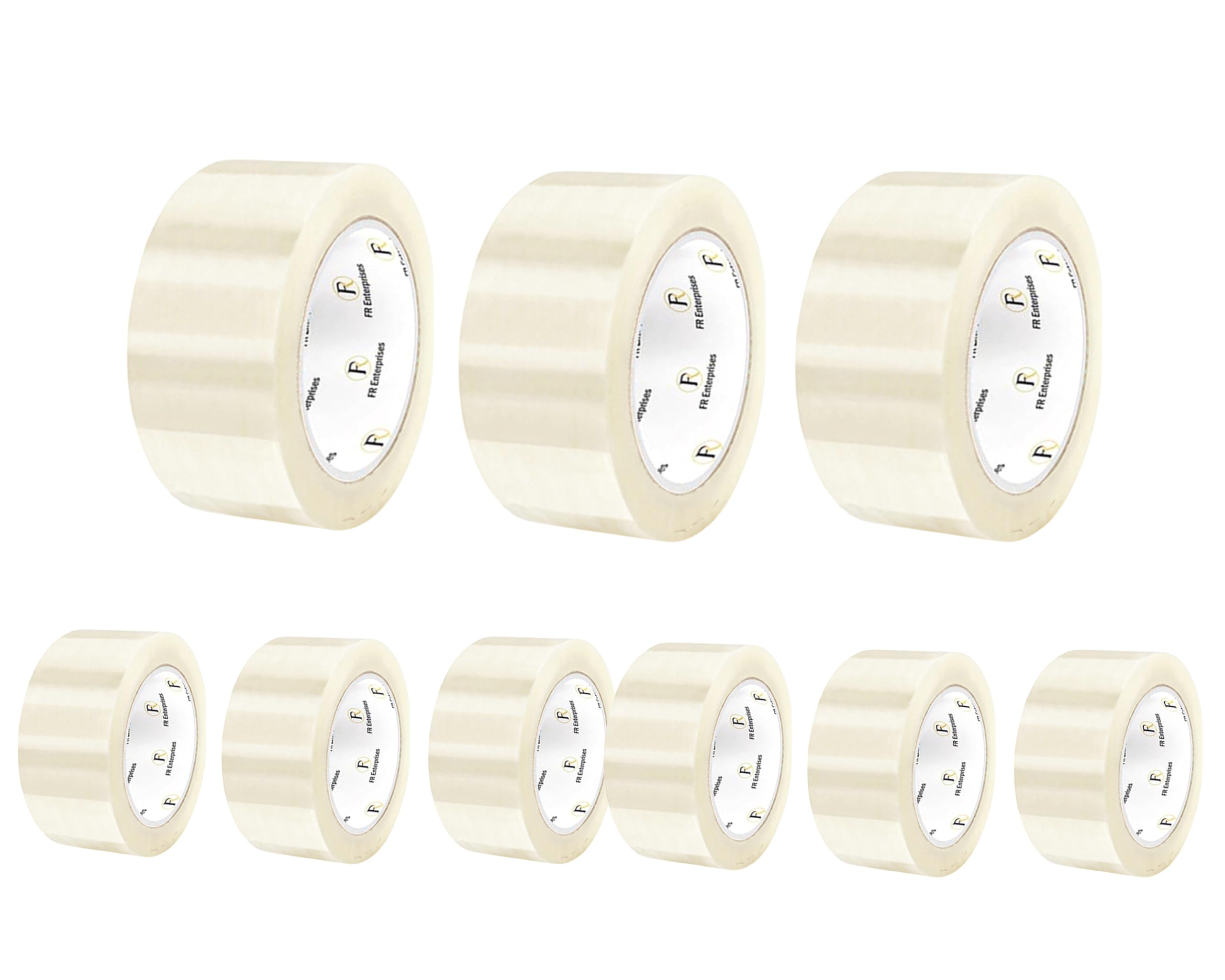 Heavy Duty Clear Packing Tape - 9 Rolls of 48mm x 66m Strong Packaging Tape - Sticky Parcel Tapes for Boxes, Postage, Moving House - FSC Certified Shipping Tape for Wrapping Cardboard Box and More โ image 1