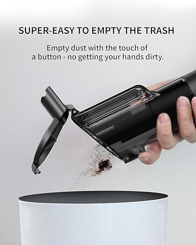 Miniatura 7 de Aspiradora de mano inalámbrica recargable portátil inalámbrica 20000 pa fuerte succión y alta potencia, aspiradora de mano inalámbrica con 12-50