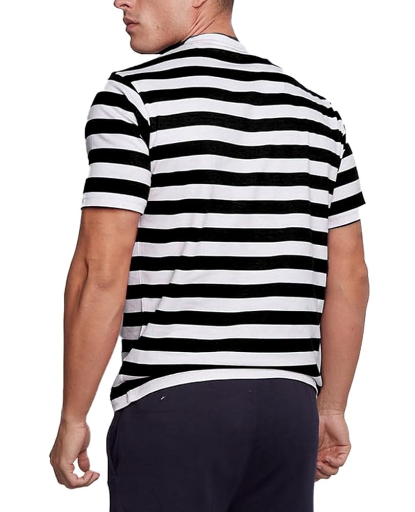 FARAH&WAKE【Striped S/S T-shirt】 Farah Stacy Organic Cotton Regular Fit Short Sleeve Stripe T