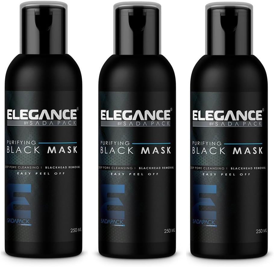 Purifying Black Mask, 3 Count