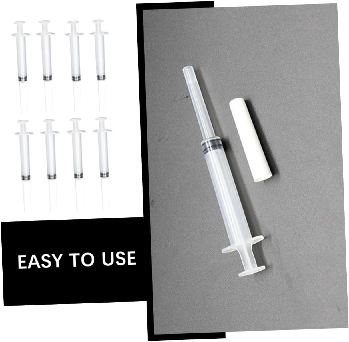 15pcs Nasal Hemorrhoids Applicators Professional Medicine Boosters Extra Cover Smooth Design for Easy Use Push-Pull Medicine Application for Daily Relief