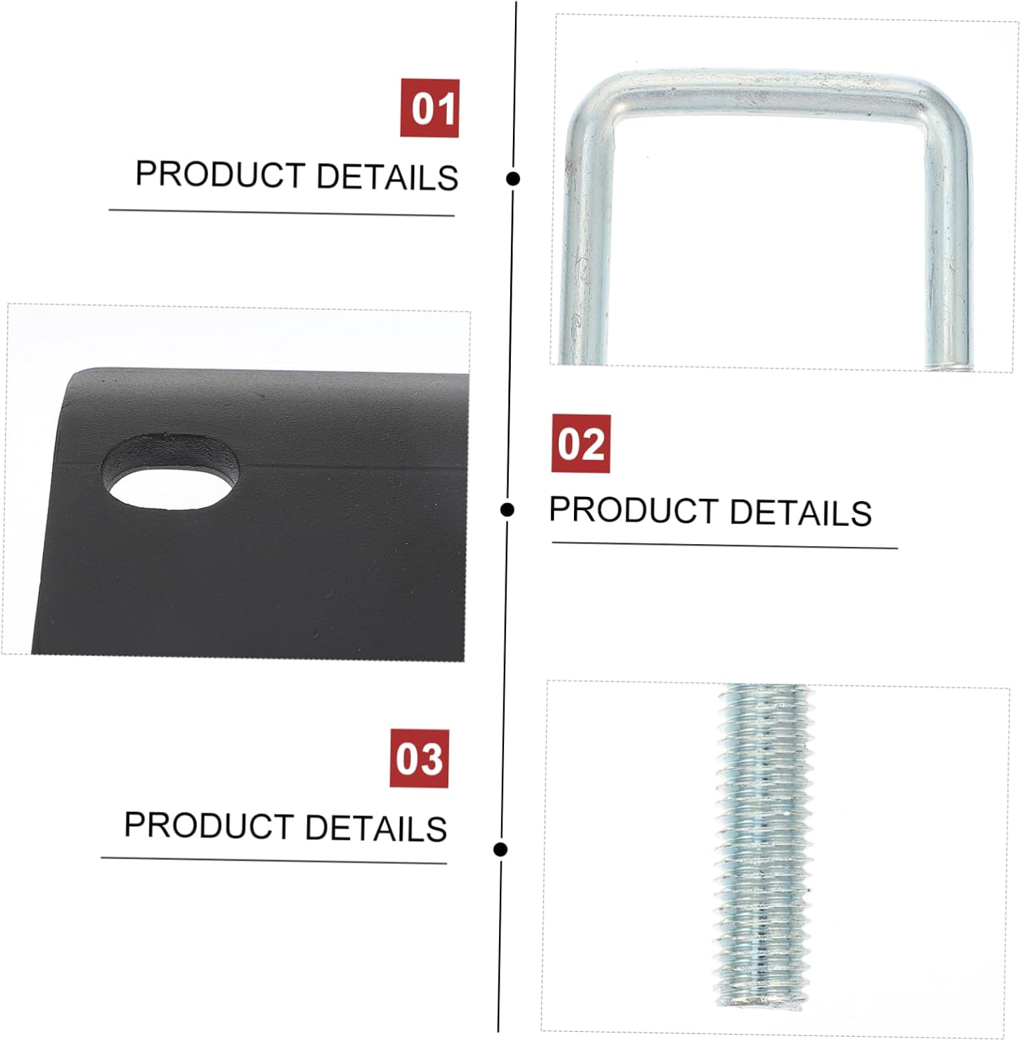 Boat Hitch Tightener Simple Installation Tow Rattle Stabilizer for Towing Hitches